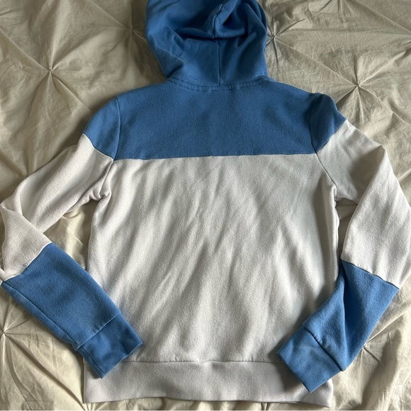 Victoria's Secret PINK Blue and White Zip-Up Womens XS Jacket - Picture 4 of 6